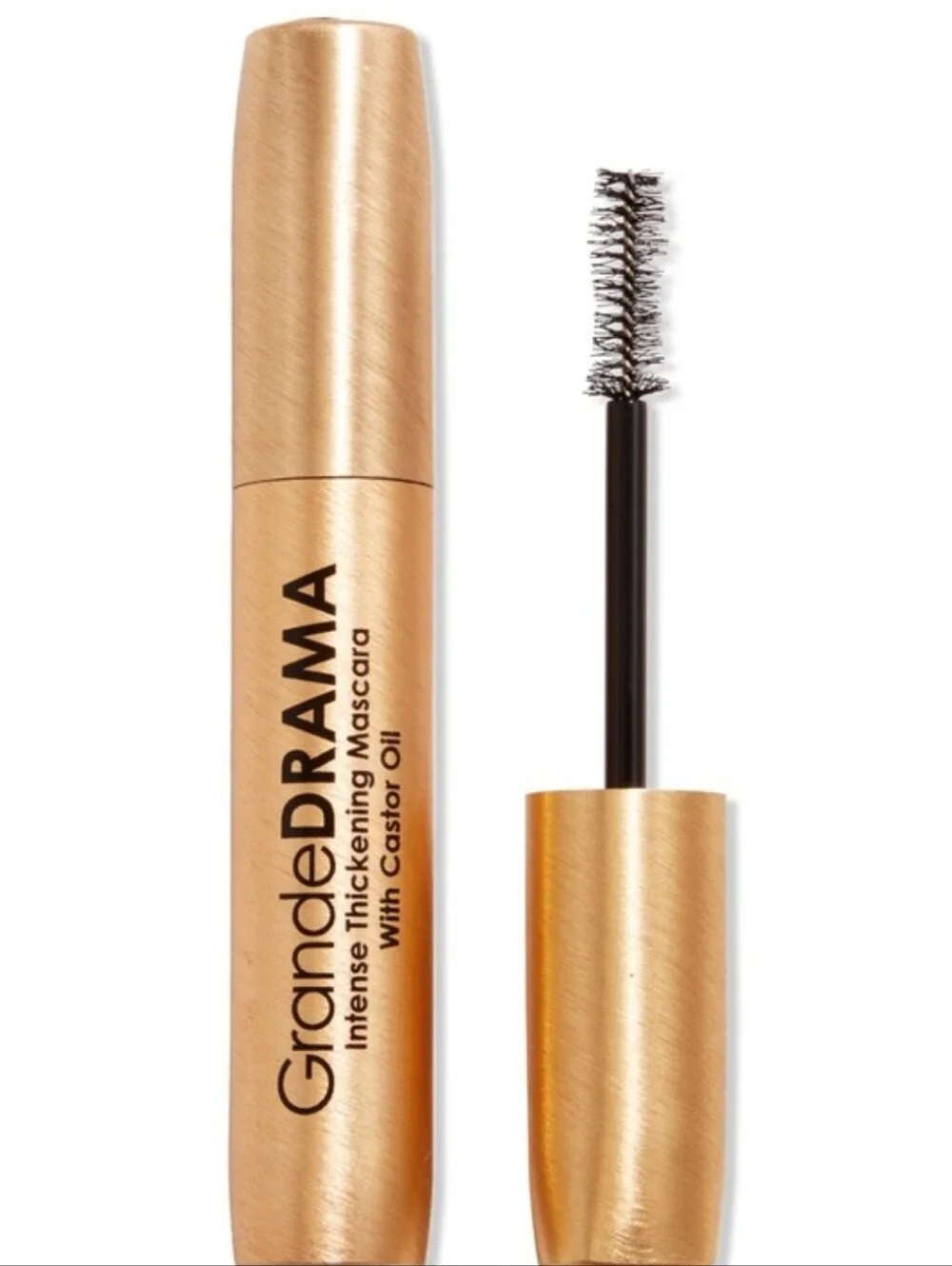 GrandeDRAMA Black Intense Thickening Mascara Castor Oil NEW FULL SIZE